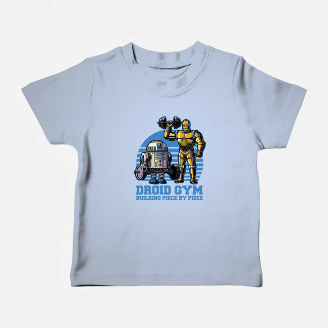 Android Space Gym-Baby-Basic-Tee-Studio Mootant
