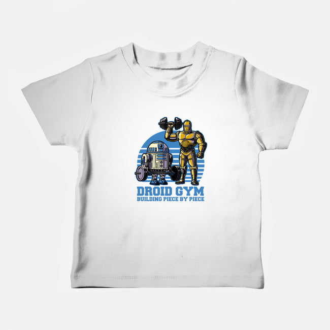 Android Space Gym-Baby-Basic-Tee-Studio Mootant