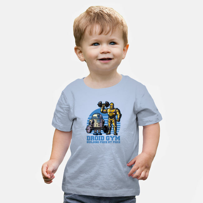 Android Space Gym-Baby-Basic-Tee-Studio Mootant