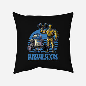 Android Space Gym-None-Non-Removable Cover w Insert-Throw Pillow-Studio Mootant