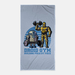 Android Space Gym-None-Beach-Towel-Studio Mootant