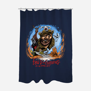 Fear And Loathing In Camelot-None-Polyester-Shower Curtain-zascanauta