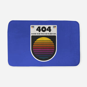 404 Decade Not Found-None-Memory Foam-Bath Mat-BadBox