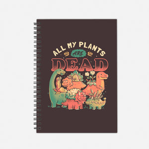 All My Plants Are Dead-None-Dot Grid-Notebook-eduely