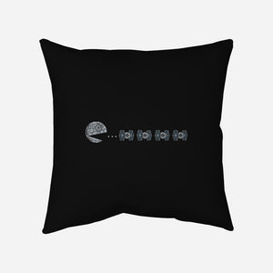 Pac Death Star-None-Removable Cover-Throw Pillow-krisren28