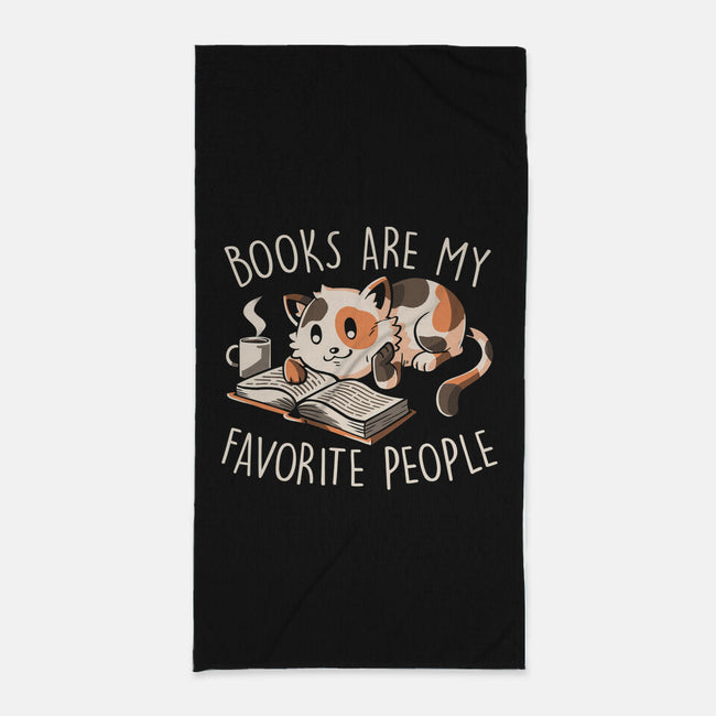 Books Are My Favorite People-None-Beach-Towel-koalastudio