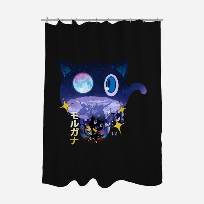 Morgana Night-None-Polyester-Shower Curtain-dandingeroz