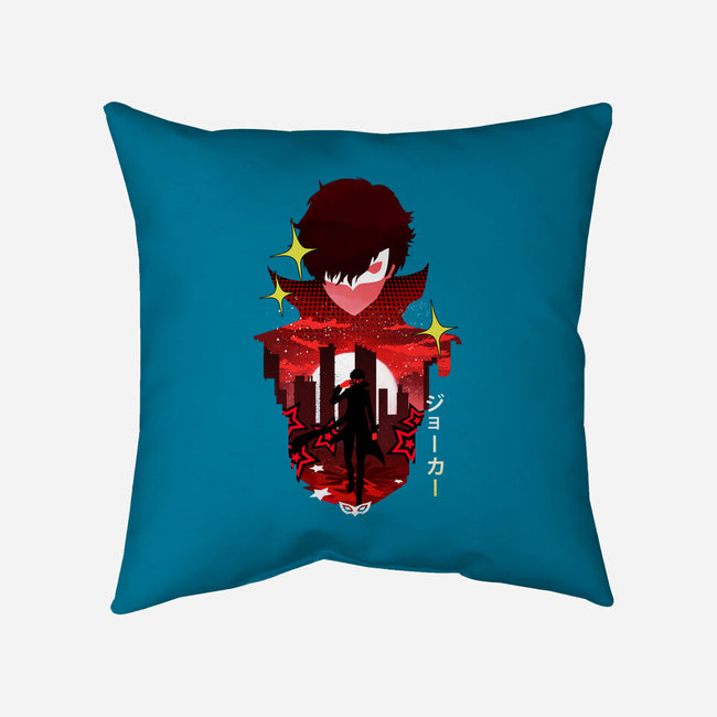 Joker Sunset-None-Removable Cover w Insert-Throw Pillow-dandingeroz
