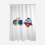 Campus Disc-None-Polyester-Shower Curtain-Raffiti
