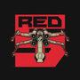 Red Spaceship Revolution-Mens-Basic-Tee-Studio Mootant