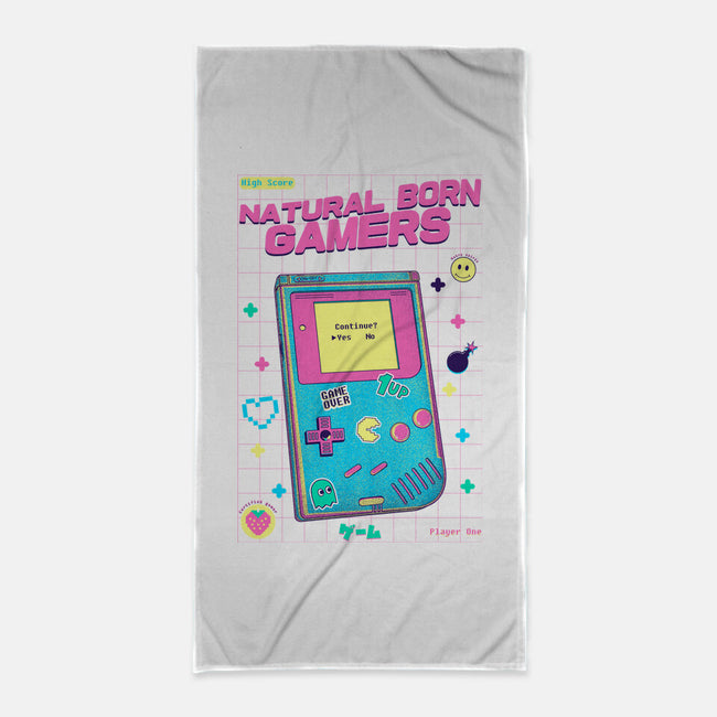 Natural Born Gamers-None-Beach-Towel-Jelly89