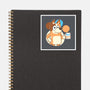 Orange Mum-None-Glossy-Sticker-Getsousa!