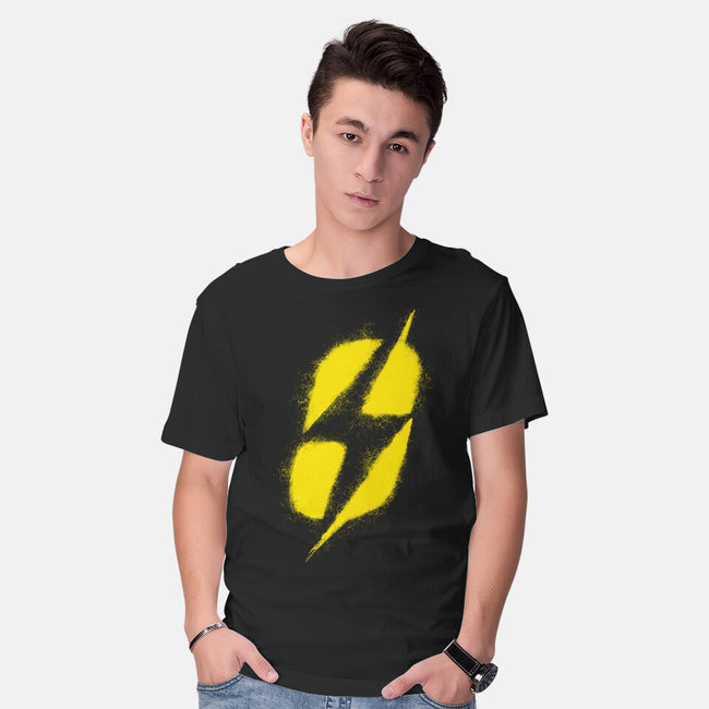 Ground Zero Fallout-Mens-Basic-Tee-rocketman_art