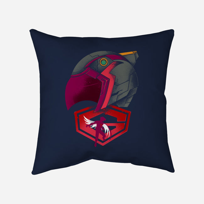 Jo The Condor-None-Removable Cover w Insert-Throw Pillow-RamenBoy