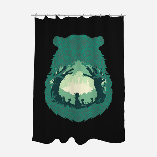 Merida’s Fate-None-Polyester-Shower Curtain-RamenBoy