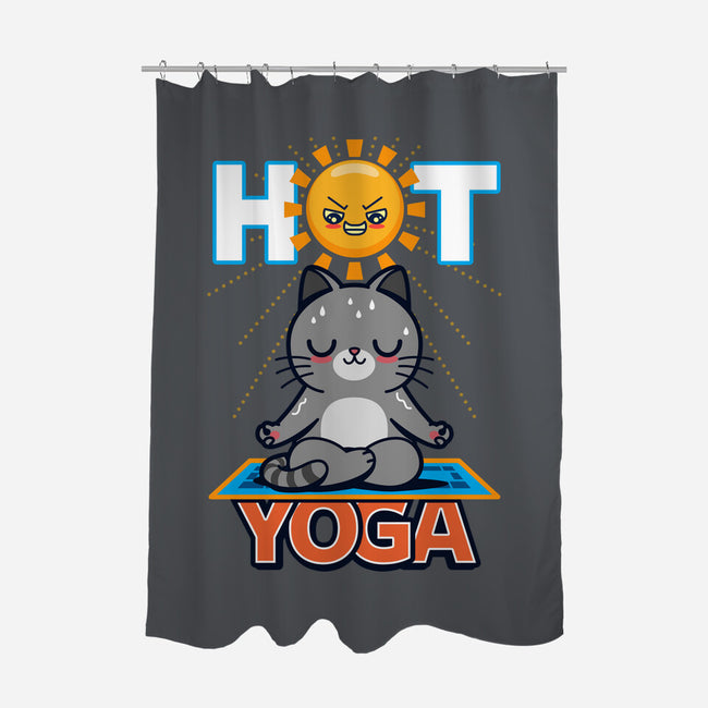 Hot Yoga-None-Polyester-Shower Curtain-Boggs Nicolas