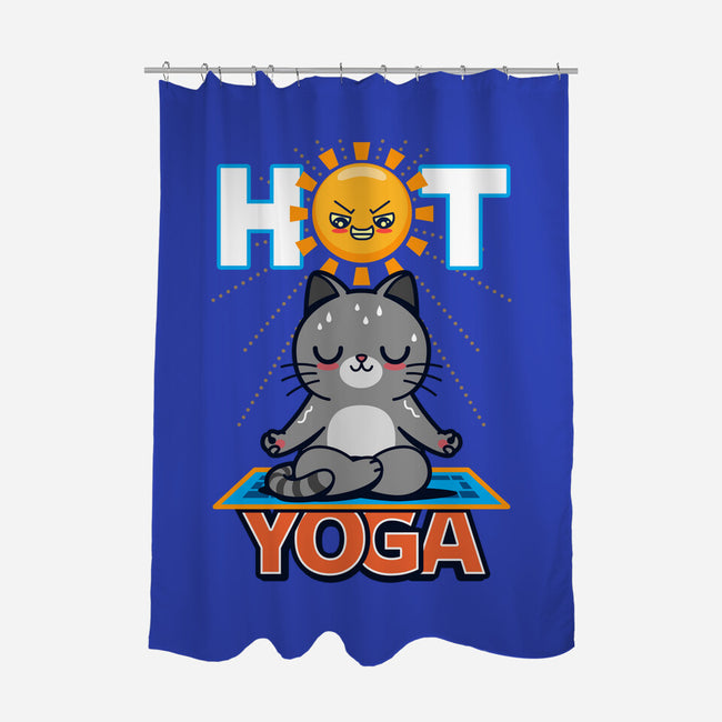 Hot Yoga-None-Polyester-Shower Curtain-Boggs Nicolas
