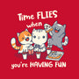 Time Flies-None-Fleece-Blanket-Freecheese