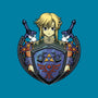 Hylian's Shield-None-Polyester-Shower Curtain-Astrobot Invention