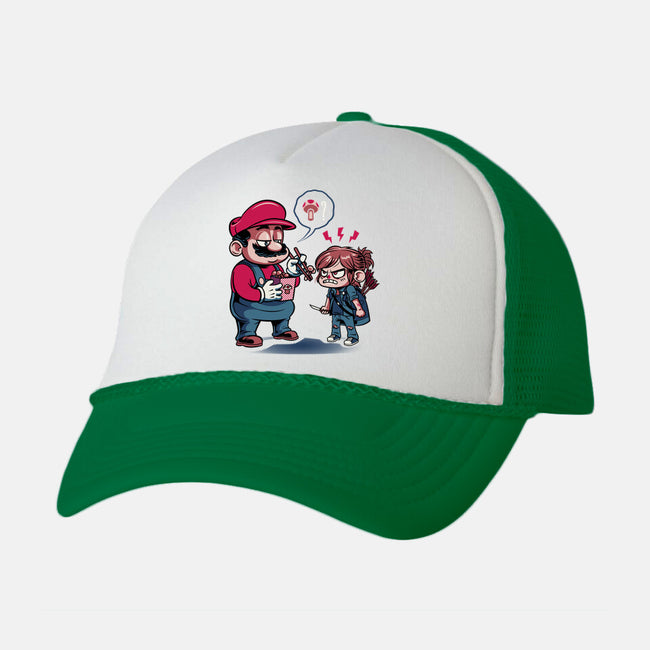 Do You Like Shrooms-Unisex-Trucker-Hat-Chinellatto