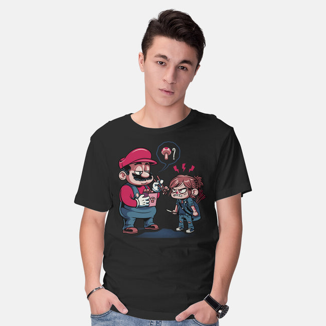 Do You Like Shrooms-Mens-Basic-Tee-Chinellatto