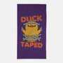 Duck Taped-None-Beach-Towel-tobefonseca