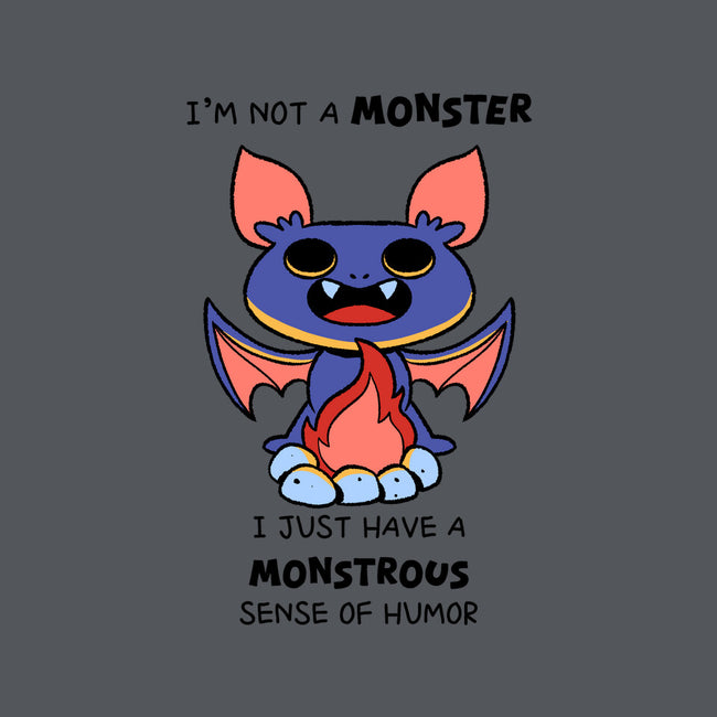 I'm Not A Monster-None-Removable Cover-Throw Pillow-FunkVampire