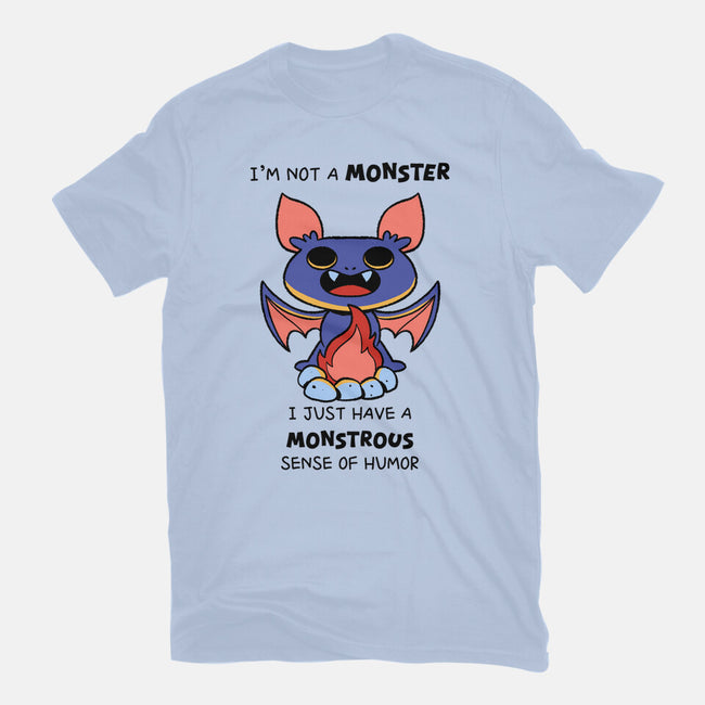 I'm Not A Monster-Mens-Basic-Tee-FunkVampire
