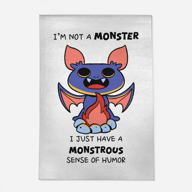 I'm Not A Monster-None-Indoor-Rug-FunkVampire