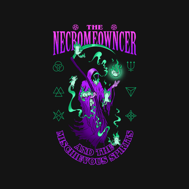 The Necromeowncer And The Mischievous Spirits-None-Indoor-Rug-sachpica