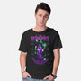 The Necromeowncer And The Mischievous Spirits-Mens-Basic-Tee-sachpica
