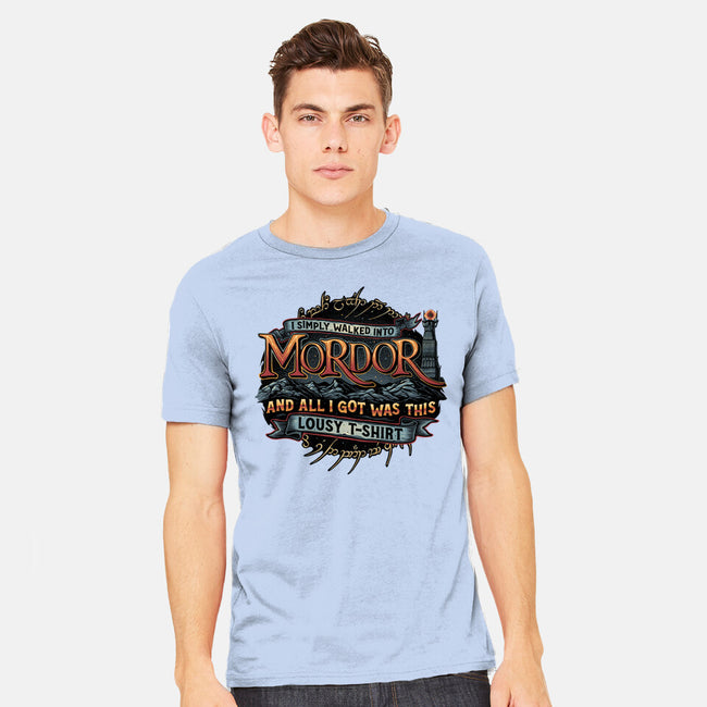 Mordor Vacation-Mens-Heavyweight-Tee-glitchygorilla