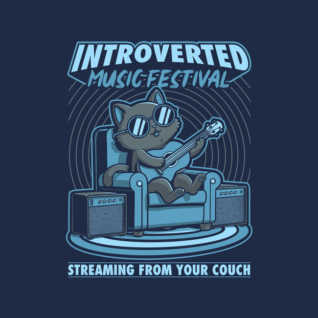 Introverted Music Cat-Mens-Basic-Tee-Studio Mootant