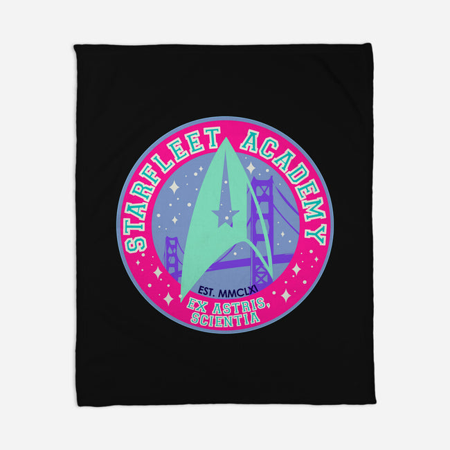Starfleet Academy Varsity-None-Fleece-Blanket-Afire