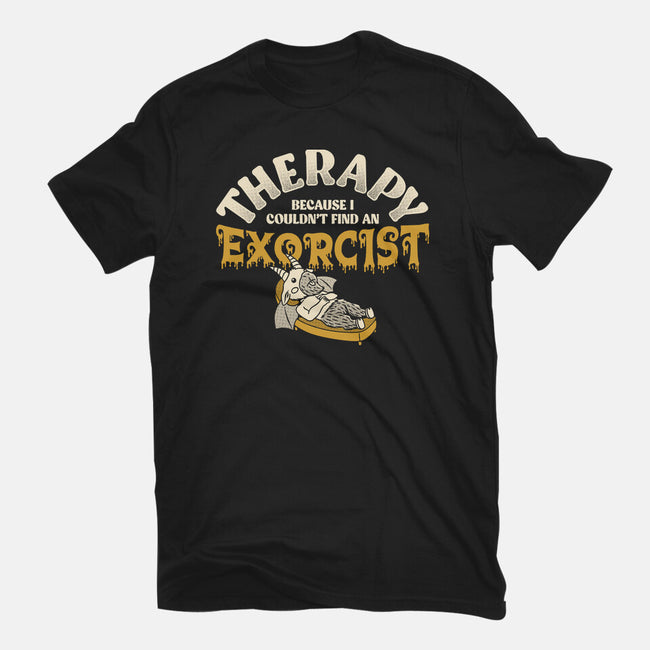 Couldn't Find An Exorcist-Mens-Basic-Tee-tobefonseca