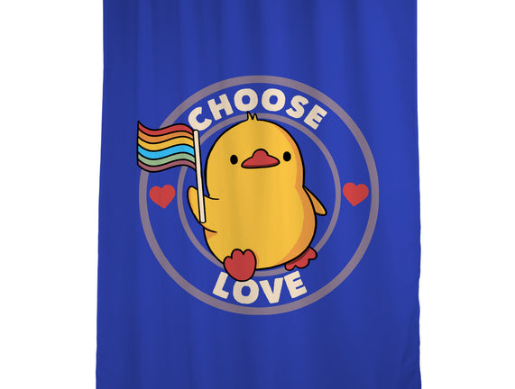 Choose Love Pride Duck