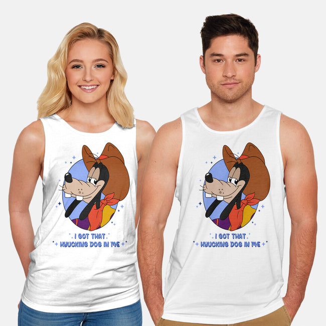 I Got That Hyucking Dog In Me-Unisex-Basic-Tank-Alexhefe
