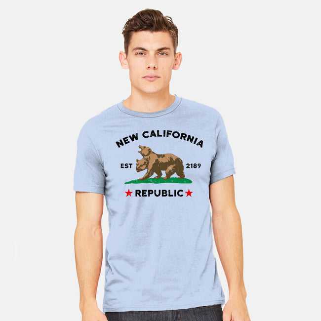 New California Republic-Mens-Heavyweight-Tee-Melonseta