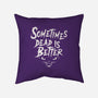 Dead Is Better-None-Removable Cover w Insert-Throw Pillow-Nemons