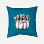 Panic At The Bowling Alley-None-Removable Cover w Insert-Throw Pillow-GoshWow