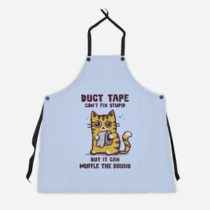 Duct Tape Can Muffle The Sound-Unisex-Kitchen-Apron-kg07