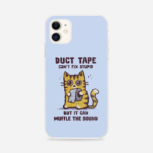 Duct Tape Can Muffle The Sound-iPhone-Snap-Phone Case-kg07
