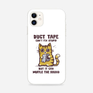Duct Tape Can Muffle The Sound-iPhone-Snap-Phone Case-kg07