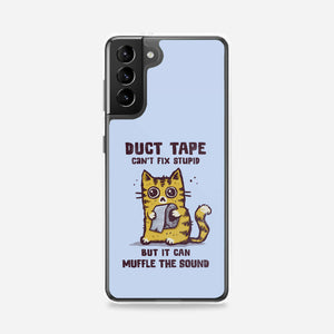 Duct Tape Can Muffle The Sound-Samsung-Snap-Phone Case-kg07