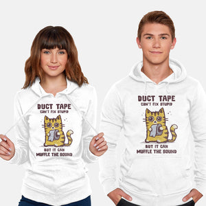 Duct Tape Can Muffle The Sound-Unisex-Pullover-Sweatshirt-kg07