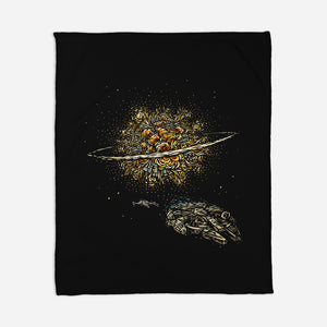 Starry Explosion-None-Fleece-Blanket-kg07