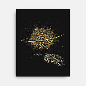 Starry Explosion-None-Stretched-Canvas-kg07