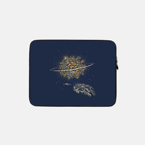 Starry Explosion-None-Zippered-Laptop Sleeve-kg07