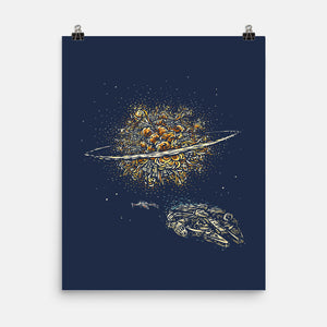 Starry Explosion-None-Matte-Poster-kg07