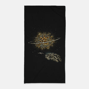 Starry Explosion-None-Beach-Towel-kg07